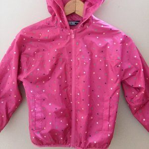 Land End Pink Polka-dot Raincoat